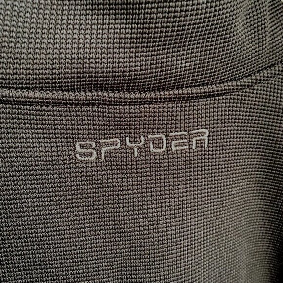 Spyder Men's Black Full Zip Long Sleev JAcket M - Picture 5 of 7